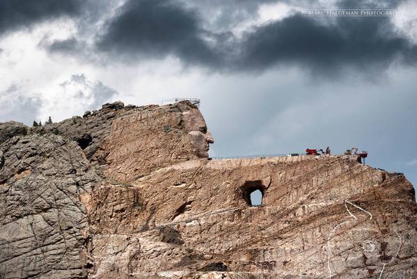 Dark clouds over Crazy Horse