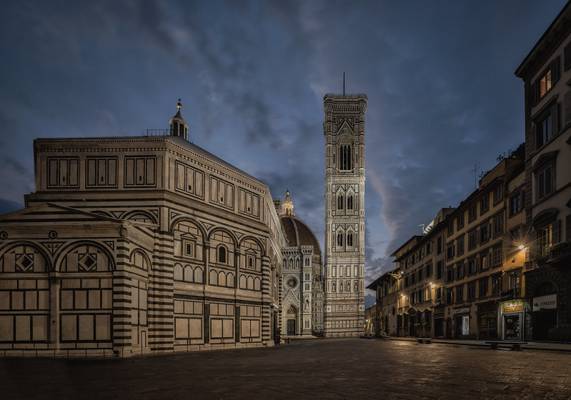 Duomo square, Florence