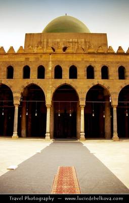 Egypt - Cairo - Islamic Cairo - Mosque of Sultan al-Nasir Muhammad at the Citadel