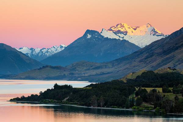Mountain Sunrise - Lake Wakatipu, New Zealand