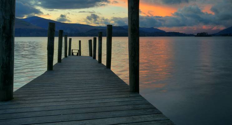 Ashness Jetty Sunset