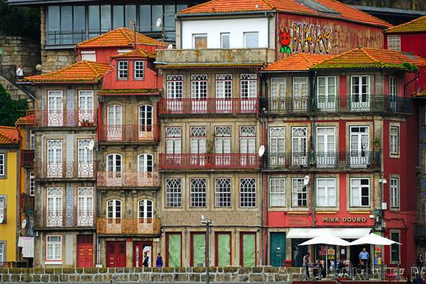 Wonderful windows & balconies, Porto, Portugal