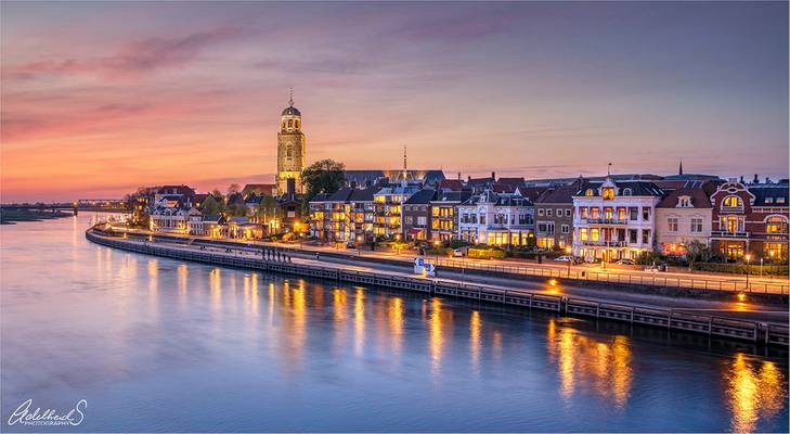 Deventer Blue Sunset, Netherlands