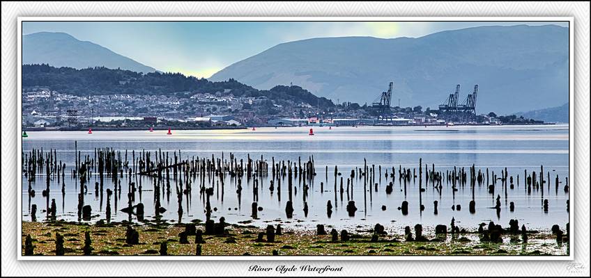 River Clyde Waterfront, Scotland.