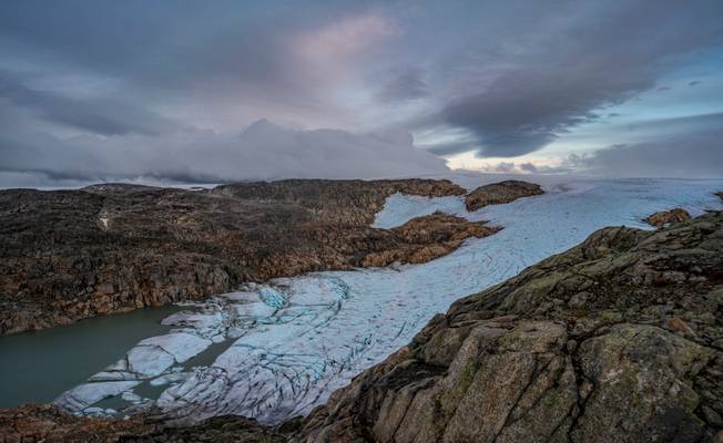 Folgefonna Glacier, Norway