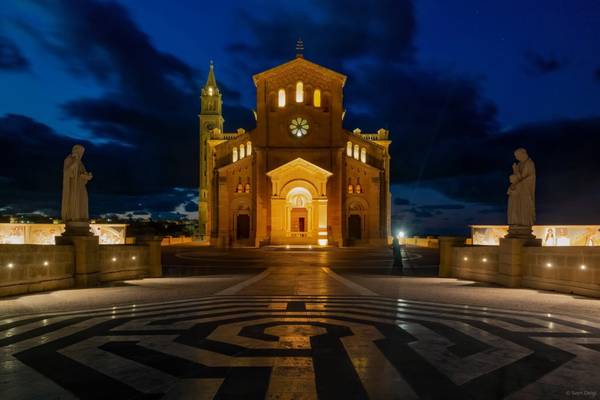 Basilika ta’ Pinu [Nähe Għarb auf der Insel Gozo in Malta]