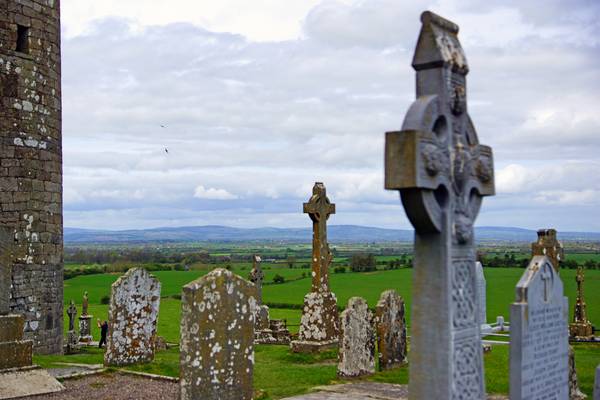 Graveyard by the Round Tower, Rock of Cashel