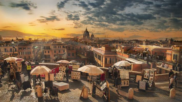 Skyline of Rome