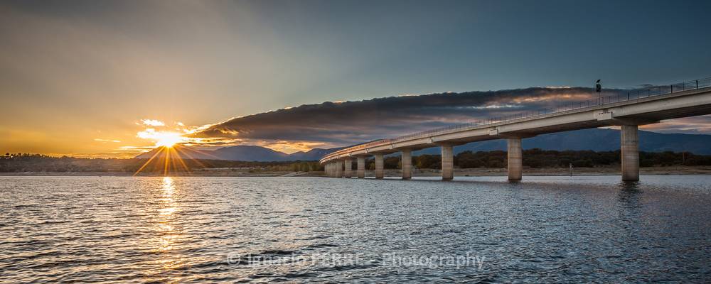 Bridge over Valmayor reservoir