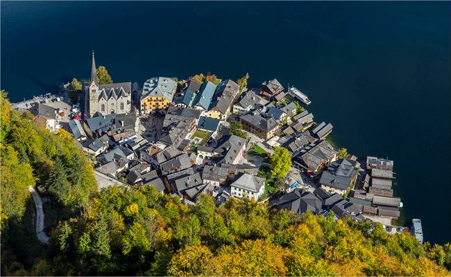 Hallstatt Autumn View, Austria