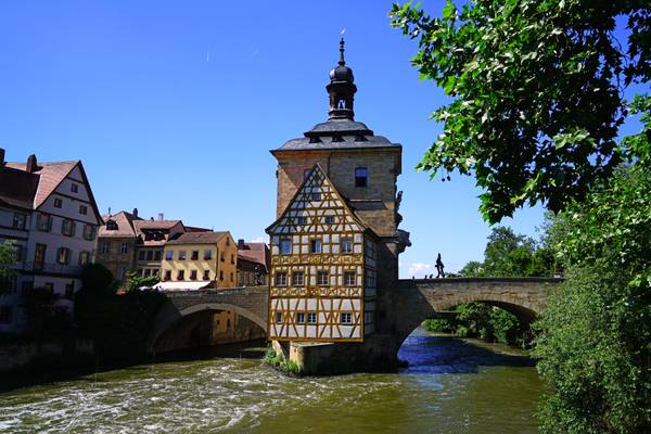 Iconic view of Bamberg, Germany