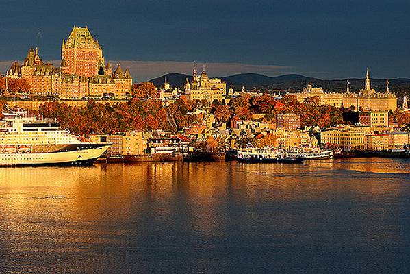 First light on Quebec