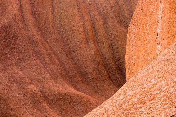 Ayers Rock (Uluru) surface details