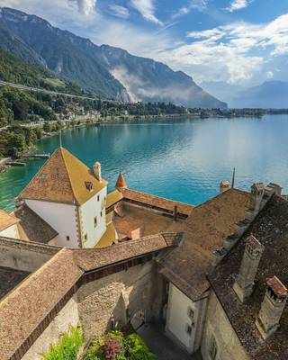 View From Chillon Castle
