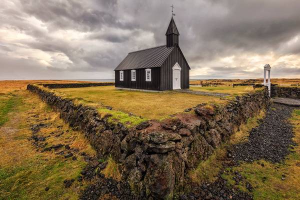 Buðir Church, Snaefellsnes Peninsula, West Iceland
