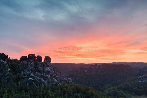 Ausblick Felsenburg Neurathen