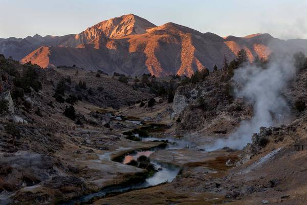 Hot Creek Sunrise