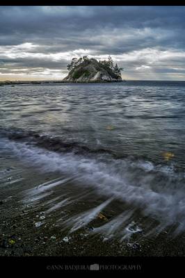 Whyte Islet in West Vancouver, BC, Canada
