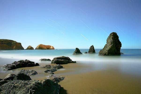 NightScape - Rodeo Beach, Marin County