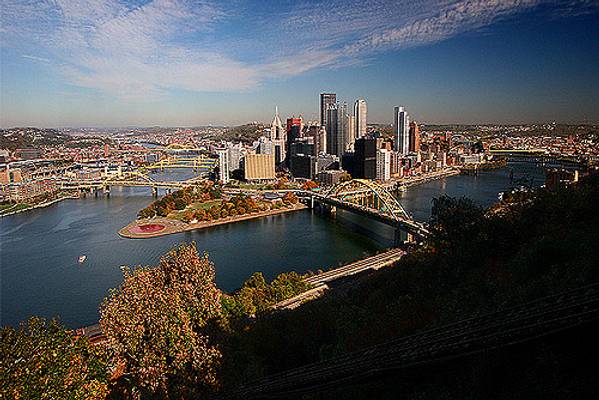 Pittsburgh in autumn