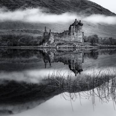 Kilchurn Castle and Scotch Mist