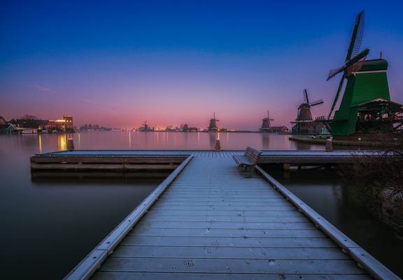 Frosty morning, Zaanse Schans