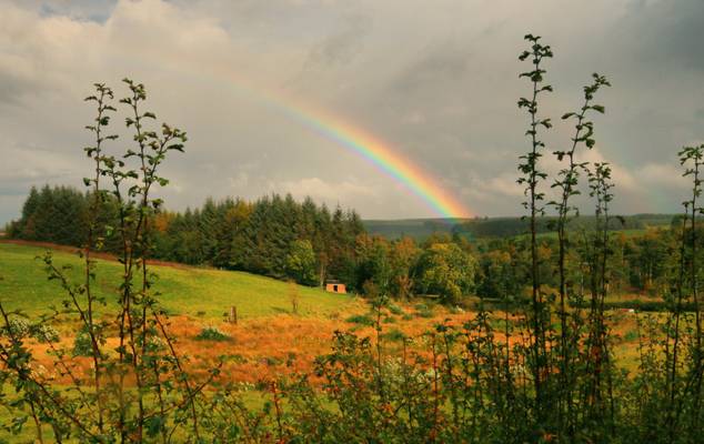 Rainbow near Galloway