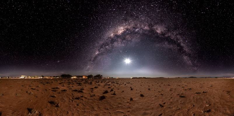 Milky Way Arch over the Sesriem Camp