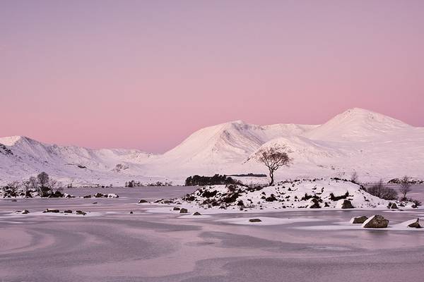 Lochan na h-Achlaise at Dawn