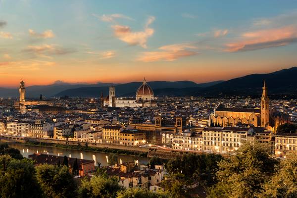 Dusk In Florence...