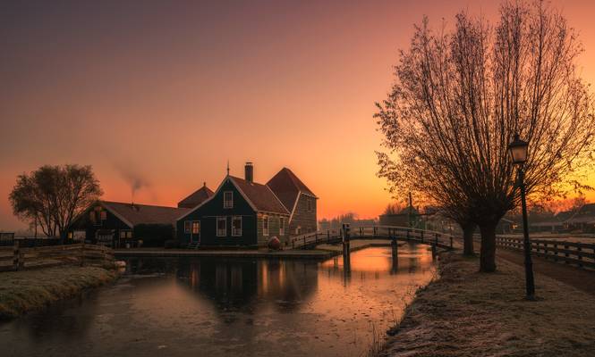 Frozen in time, Zaanse Schans