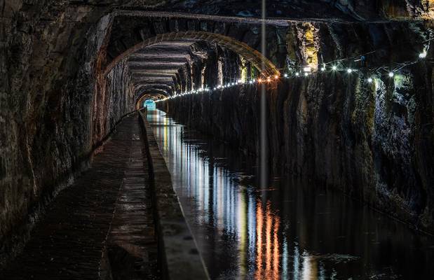 Falkirk Tunnel on the Union Canal