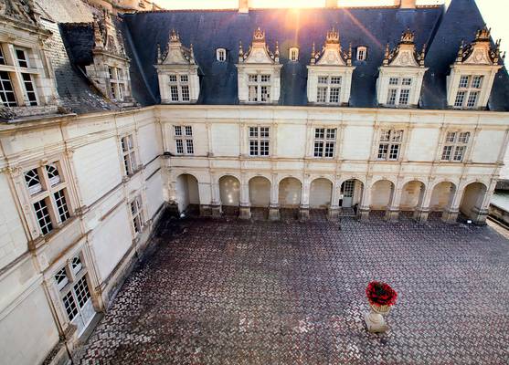 Château de Villandry Courtyard