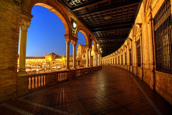 Seville Blue Hour