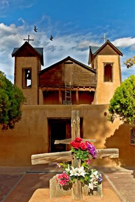 Cross at El Santuario de Chimayo