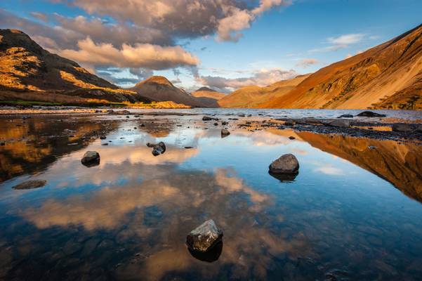 Sunset at Wast Water #3, Wasdale, Lake District, England