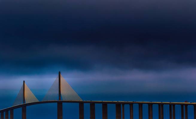 Sunshine Skyway Bridge, Tampa Bay, Florida