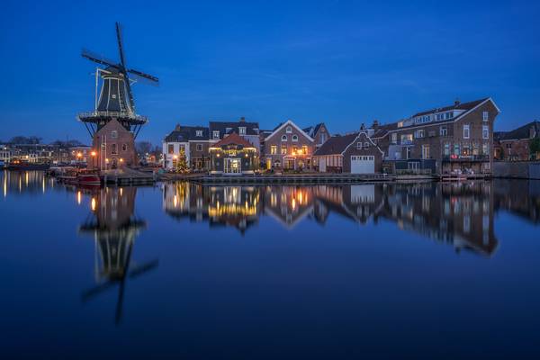 Haarlem blues, mill "De Adriaan"