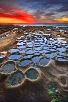 Tide Pools Sunset