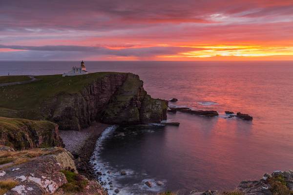 A Lighthouse Sunset ..