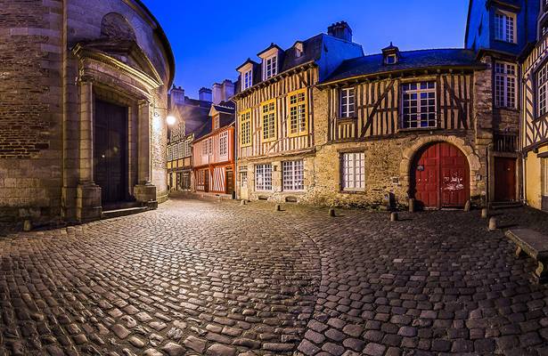 Rennes old town