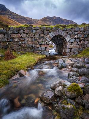 A Stone Bridge in the Valley of Glen Coe