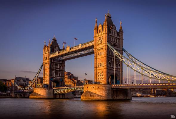 Tower Bridge at Sunset
