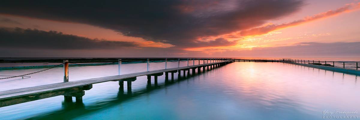 Narrabeen Pool at Sunrise