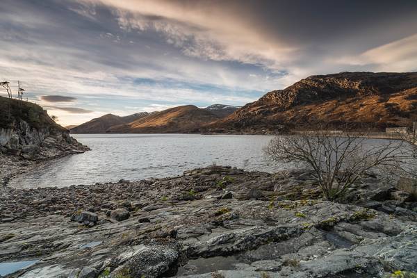 At Loch Mullardoch ..