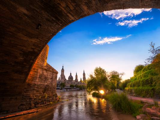 Zaragoza Under the Bridge