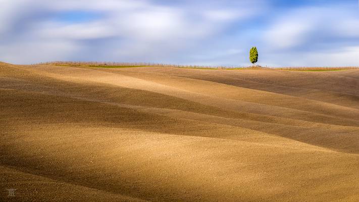 Rolling Hills & Drifting Clouds