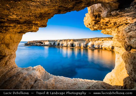 Cyprus - Ayia Napa - Cape Greco Natural Park - Unique Sea Cave