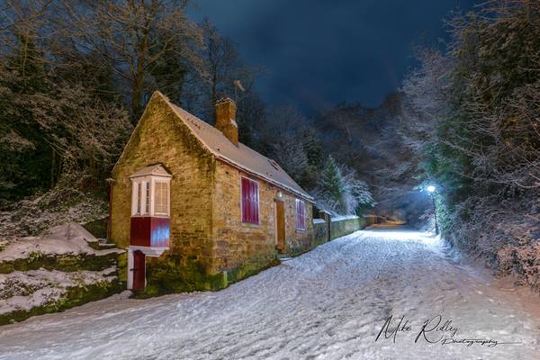 The winter cottage ...