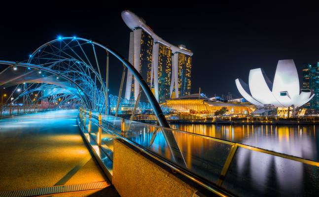 The Helix Bridge | Singapore
